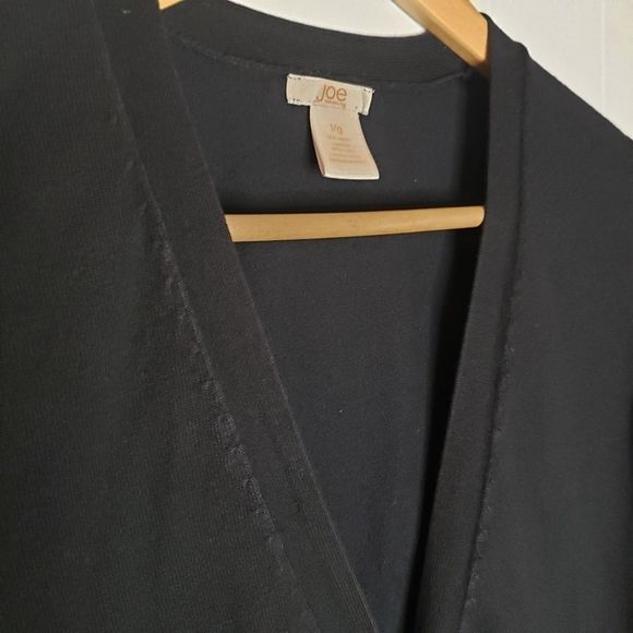 3 for $25 Joe Fresh Black Ladies Cardigan Large Medium - Picture 2 of 4